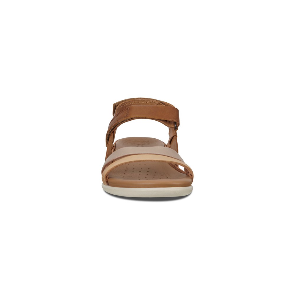 ECCO Womens Sandals Brown - Flash - EAV-204517